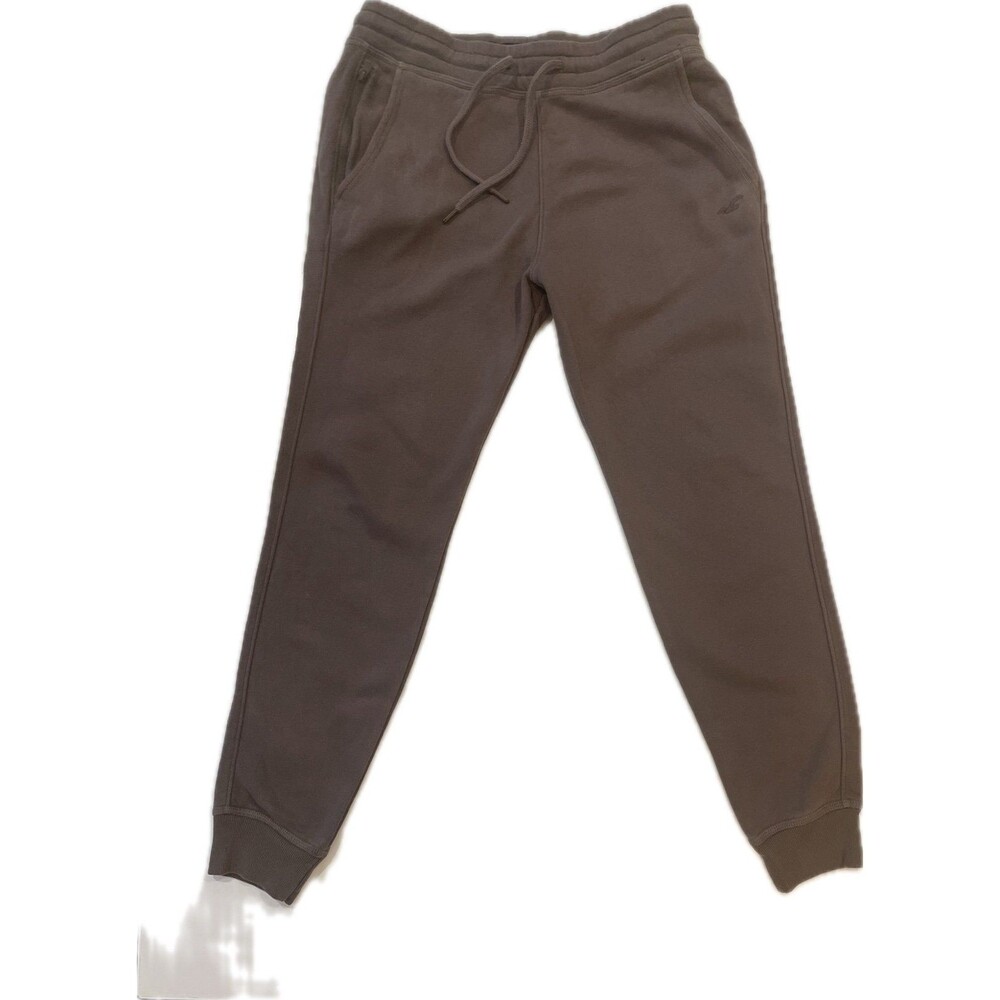 Hollister Co. Men’s Medium Fleece-Lined Sweatpants – Soft Brushed Interior